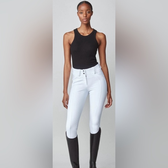- Yagya Performance Compression White Breeches. High rise. Size S - Picture 1 of 10